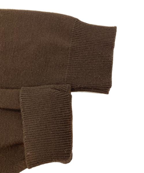 The Ennnoy Professional（ザ エンノイ プロフェッショナル）The Ennnoy Professional (ザ エンノイ プロフェッショナル) Round Neck Pullover Sweater ブラウン サイズ:XLの古着・服飾アイテム