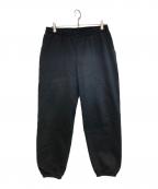 LOS ANGELES APPARELロサンゼルスアパレル）の古着「14oz HEAVY SWEAT PANT」｜ブラック