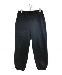 LOS ANGELES APPAREL（ロサンゼルスアパレル）の古着「14oz HEAVY SWEAT PANT」｜ブラック