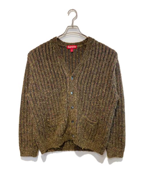 SUPREME（シュプリーム）SUPREME (シュプリーム) Confetti Cardigan ブラウン サイズ:Mの古着・服飾アイテム