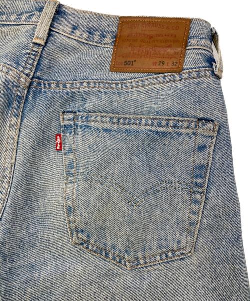 LEVI'S（リーバイス）LEVI'S (リーバイス) パッチワーク デニムパンツ スカイブルー サイズ:W29の古着・服飾アイテム
