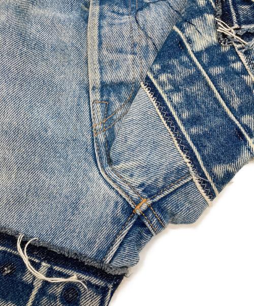 LEVI'S（リーバイス）LEVI'S (リーバイス) パッチワーク デニムパンツ スカイブルー サイズ:W29の古着・服飾アイテム