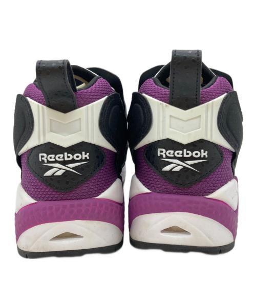 REEBOK（リーボック）REEBOK (リーボック) INSTAPUMP FURY 95 ブラック×パープル サイズ:UK6 1/2の古着・服飾アイテム