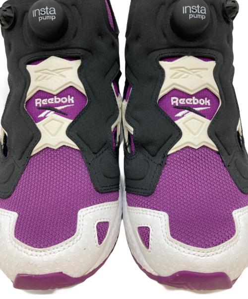 REEBOK（リーボック）REEBOK (リーボック) INSTAPUMP FURY 95 ブラック×パープル サイズ:UK6 1/2の古着・服飾アイテム