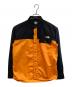 THE NORTH FACE（ザ ノース フェイス）の古着「L/S Nuptse Shirt」｜オレンジ×ブラック
