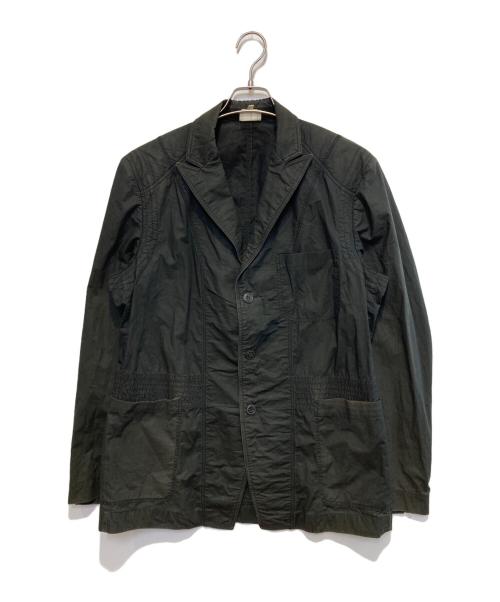 DRIES VAN NOTEN（ドリスヴァンノッテン）DRIES VAN NOTEN (ドリスヴァンノッテン) コットン3Bジャケット ブラック サイズ:52の古着・服飾アイテム