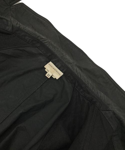 DRIES VAN NOTEN（ドリスヴァンノッテン）DRIES VAN NOTEN (ドリスヴァンノッテン) コットン3Bジャケット ブラック サイズ:52の古着・服飾アイテム
