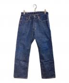 SUGAR CANEシュガーケーン）の古着「REGULAR STRAIGHTセルビッチデニムパンツ」｜インディゴ