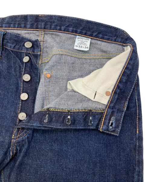SUGAR CANE（シュガーケーン）SUGAR CANE (シュガーケーン) REGULAR STRAIGHTセルビッチデニムパンツ インディゴ サイズ:32×34の古着・服飾アイテム