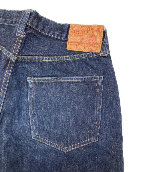 SUGAR CANE（シュガーケーン）SUGAR CANE (シュガーケーン) REGULAR STRAIGHTセルビッチデニムパンツ インディゴ サイズ:32×34の古着・服飾アイテム