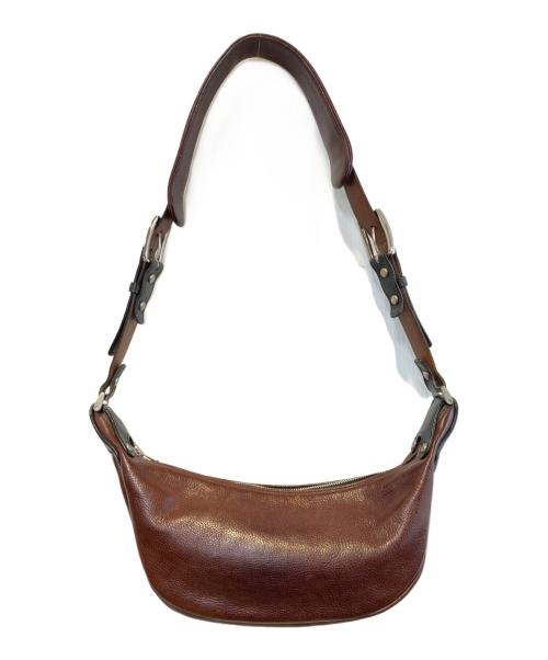 LAST CROPS（ラストクロップス）LAST CROPS (ラストクロップス) バンディットレザーショルダーバッグ ブラウンの古着・服飾アイテム