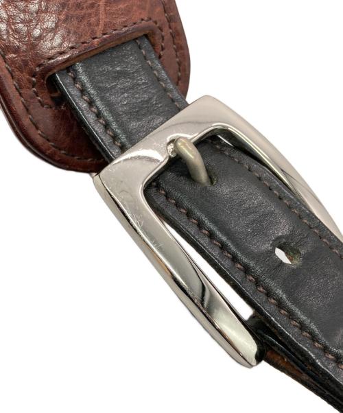 LAST CROPS（ラストクロップス）LAST CROPS (ラストクロップス) バンディットレザーショルダーバッグ ブラウンの古着・服飾アイテム