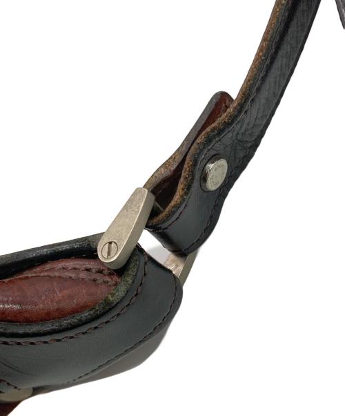 LAST CROPS（ラストクロップス）LAST CROPS (ラストクロップス) バンディットレザーショルダーバッグ ブラウンの古着・服飾アイテム