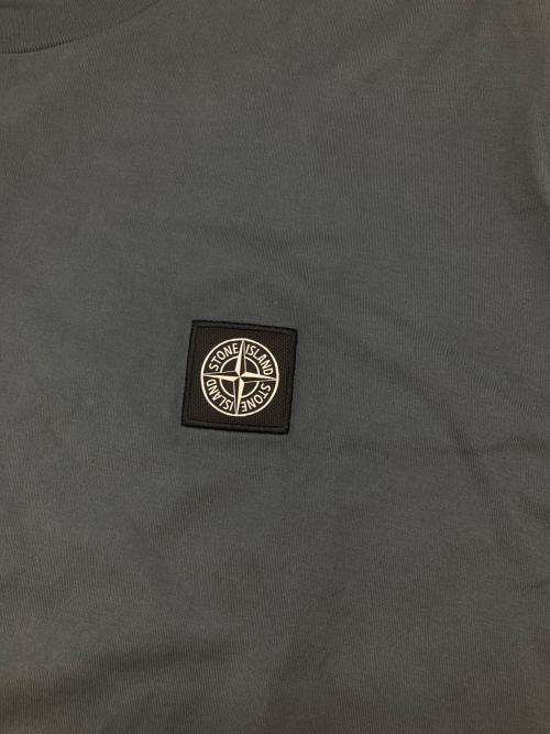 STONE ISLAND（ストーンアイランド）STONE ISLAND (ストーンアイランド) クルーネックロングスリーブカットソー グレー サイズ:XLの古着・服飾アイテム