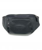 COACHコーチ）の古着「レーサースモールベルトバッグ」｜ブラック