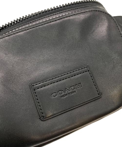 COACH（コーチ）COACH (コーチ) レーサースモールベルトバッグ ブラックの古着・服飾アイテム