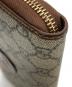 中古・古着 GUCCI (グッチ) インターロッキングGラウンドウォレット ブラウン：23000円