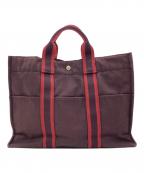 HERMESエルメス）の古着「フールトゥGM」｜ボルドー