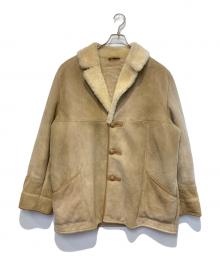 USED（）の古着「［古着］ムートンジャケット」｜ベージュ
