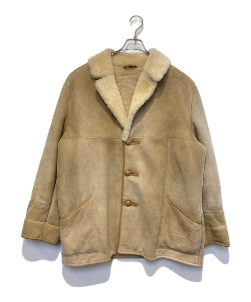 USED（）USED (ユーズド) ［古着］ムートンジャケット ベージュ サイズ:Lの古着・服飾アイテム