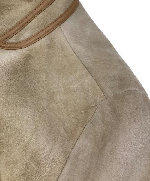 USED（）USED (ユーズド) ［古着］ムートンジャケット ベージュ サイズ:Lの古着・服飾アイテム