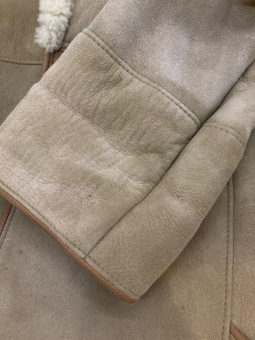 USED（）USED (ユーズド) ［古着］ムートンジャケット ベージュ サイズ:Lの古着・服飾アイテム