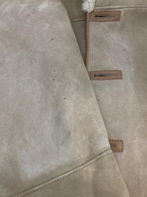 USED（）USED (ユーズド) ［古着］ムートンジャケット ベージュ サイズ:Lの古着・服飾アイテム