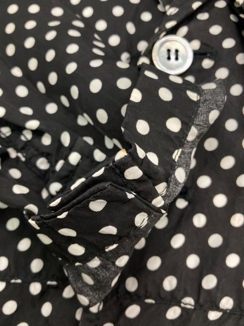 COMME des GARCONS tricot（コムデギャルソントリコ）COMME des GARCONS tricot (コムデギャルソントリコ) ドット3Bジャケット ブラック×ホワイト サイズ:Sの古着・服飾アイテム