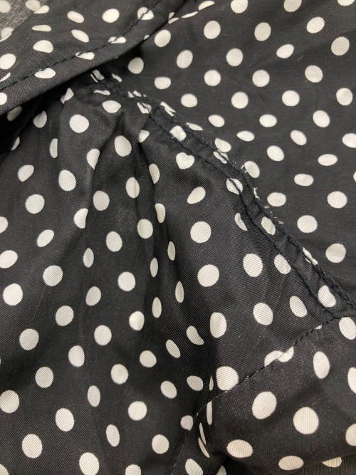 COMME des GARCONS tricot（コムデギャルソントリコ）COMME des GARCONS tricot (コムデギャルソントリコ) ドット3Bジャケット ブラック×ホワイト サイズ:Sの古着・服飾アイテム