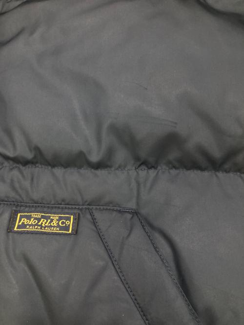 POLO RALPH LAUREN（ポロ・ラルフローレン）POLO RALPH LAUREN (ポロ・ラルフローレン) ダウンジャケット ネイビー サイズ:Ｍの古着・服飾アイテム