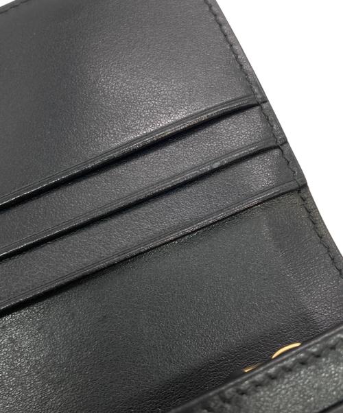 PRADA（プラダ）PRADA (プラダ) コンパクトウォレット ブラックの古着・服飾アイテム