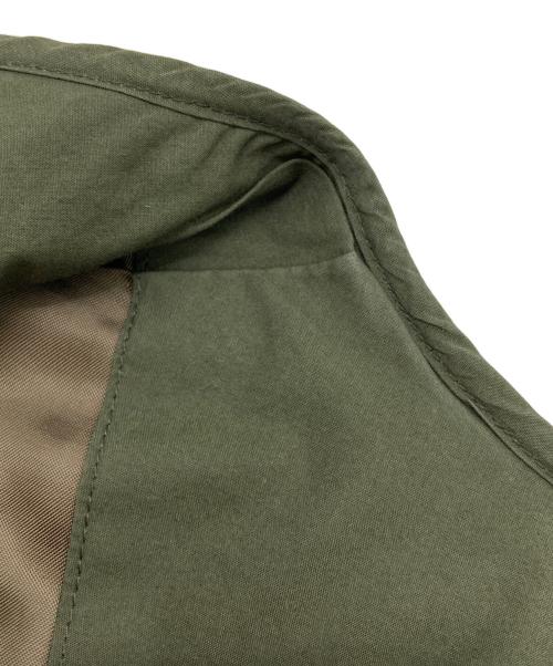 ORCIVAL（オーシバル）ORCIVAL (オーシバル) コットンキルトカラーレスジャケット オリーブ サイズ:1の古着・服飾アイテム