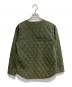 ORCIVAL (オーシバル) コットンキルトカラーレスジャケット オリーブ サイズ:1：5000円