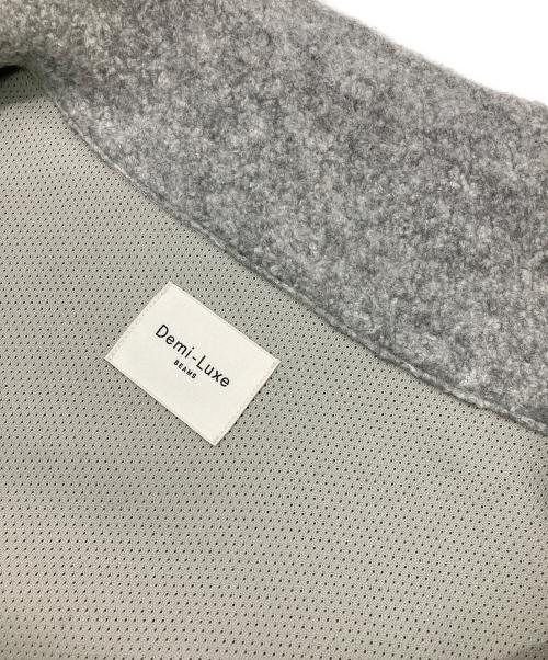 Demi-Luxe Beams（デミルクス ビームス）Demi-Luxe Beams (デミルクス ビームス) フリースブルゾン グレー サイズ:36の古着・服飾アイテム