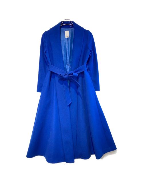 JENNE（ジェンヌ）JENNE (ジェンヌ) ウールコート ブルー サイズ:Ｓの古着・服飾アイテム