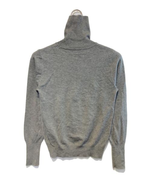 JENNE（ジェンヌ）JENNE (ジェンヌ) カシミヤ混ソフトタッチタートルネック グレー サイズ:Lの古着・服飾アイテム