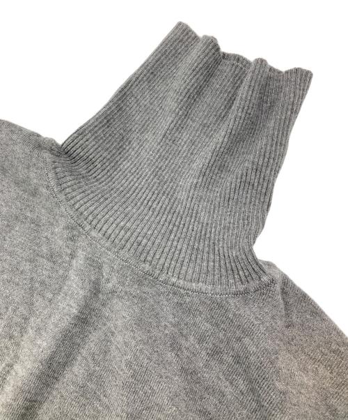 JENNE（ジェンヌ）JENNE (ジェンヌ) カシミヤ混ソフトタッチタートルネック グレー サイズ:Lの古着・服飾アイテム