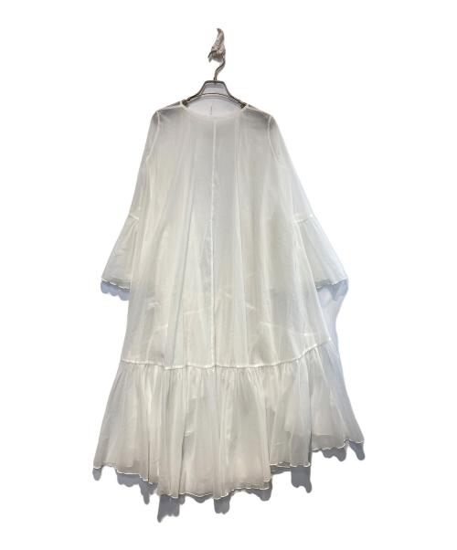 JENNE（ジェンヌ）JENNE (ジェンヌ) リッチメロウトップス ホワイト サイズ:Freeの古着・服飾アイテム