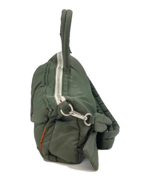 OMMO（オーエムエムオー）OMMO (オーエムエムオー) 2WAY MA-1 DETAIL BAG オリーブの古着・服飾アイテム