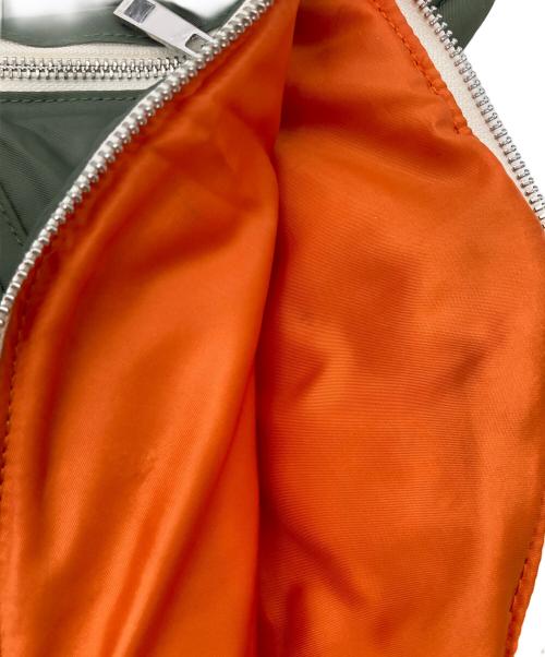 OMMO（オーエムエムオー）OMMO (オーエムエムオー) 2WAY MA-1 DETAIL BAG オリーブの古着・服飾アイテム