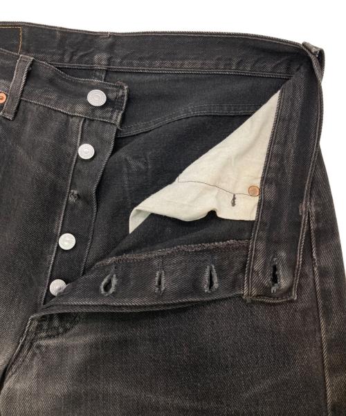 LEVI'S（リーバイス）LEVI'S (リーバイス) 後染め501デニムパンツ ブラック サイズ:30×30の古着・服飾アイテム