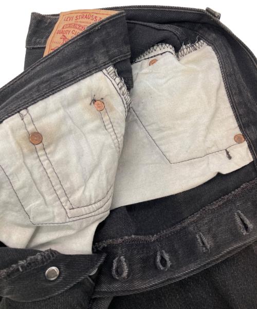 LEVI'S（リーバイス）LEVI'S (リーバイス) 後染め501デニムパンツ ブラック サイズ:30×30の古着・服飾アイテム