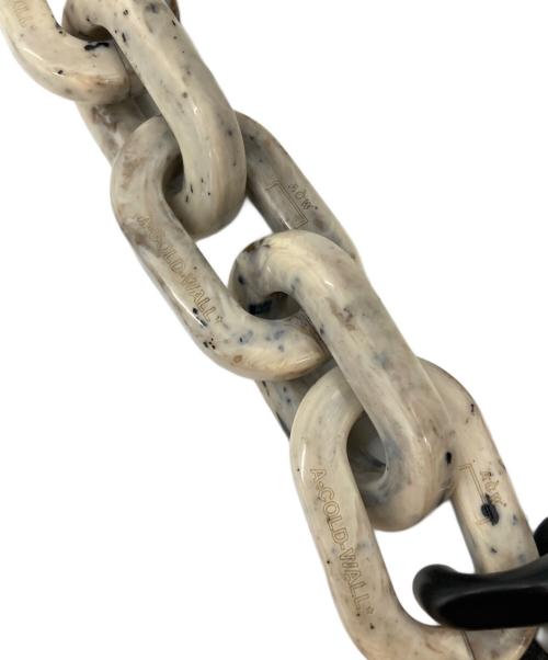 A-COLD-WALL（ア・コールド・ウォール）A-COLD-WALL (ア・コールド・ウォール) DUO CHAIN NECKLACE ブラック×グレーの古着・服飾アイテム