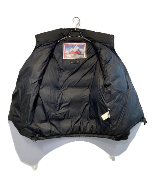 FIRST DOWN（ファーストダウン）FIRST DOWN (ファーストダウン) FULL-BK (フルビーケー) DOWN JACKET ブラック サイズ:Ｍの古着・服飾アイテム