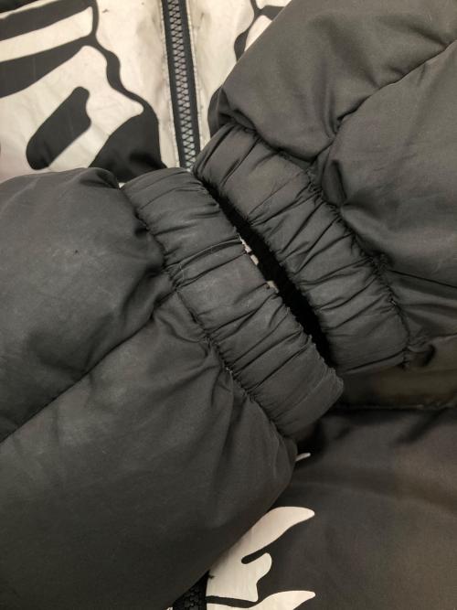 FIRST DOWN（ファーストダウン）FIRST DOWN (ファーストダウン) FULL-BK (フルビーケー) DOWN JACKET ブラック サイズ:Ｍの古着・服飾アイテム