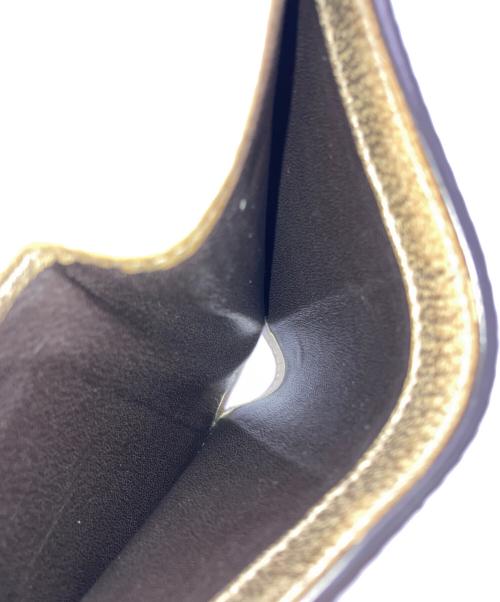 GUCCI（グッチ）GUCCI (グッチ) ダブルG カードケース ウォレット ゴールドの古着・服飾アイテム