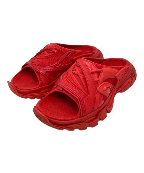 BALENCIAGA（バレンシアガ）BALENCIAGA (バレンシアガ) TRACK SLIDE レッド サイズ:USA6の古着・服飾アイテム