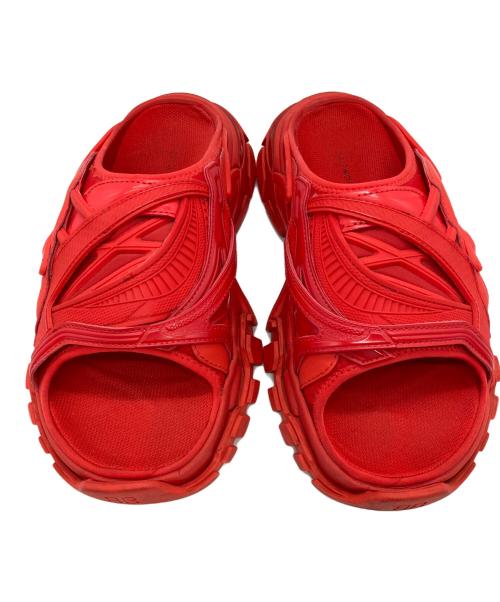 BALENCIAGA（バレンシアガ）BALENCIAGA (バレンシアガ) TRACK SLIDE レッド サイズ:USA6の古着・服飾アイテム