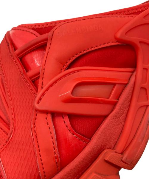 BALENCIAGA（バレンシアガ）BALENCIAGA (バレンシアガ) TRACK SLIDE レッド サイズ:USA6の古着・服飾アイテム
