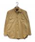 RRL（ダブルアールエル）の古着「ワークシャツ」｜ベージュ